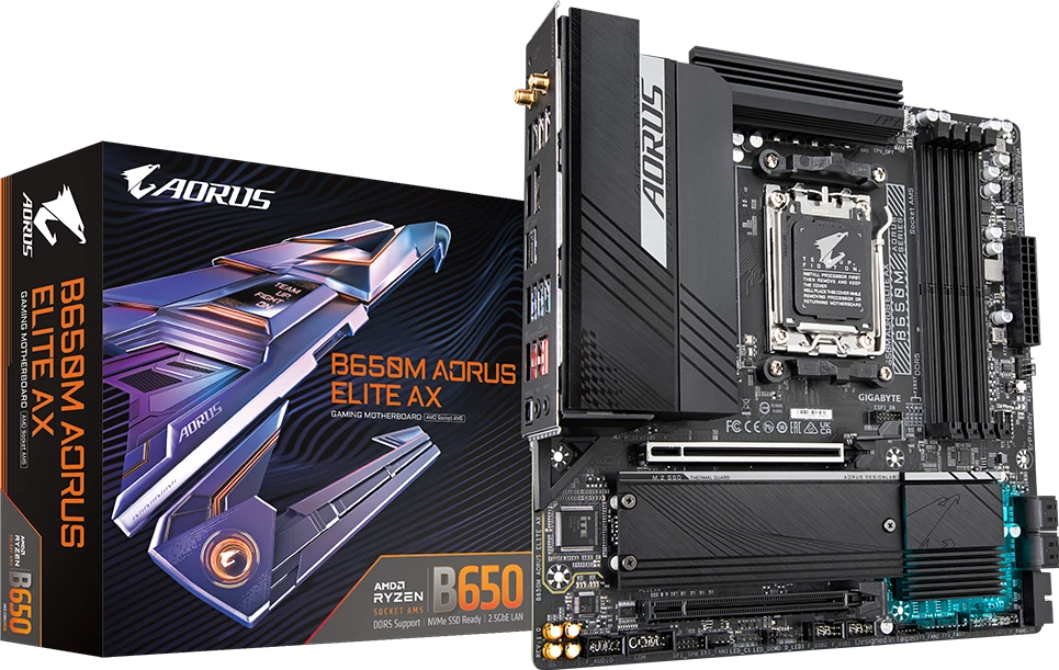 Gigabyte B650M AORUS ELITE AX (Rev. 1.0/1.1)